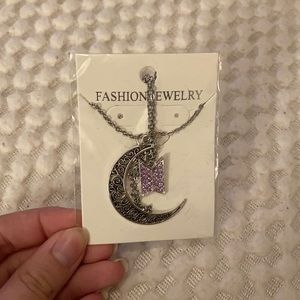 BTS moon necklace